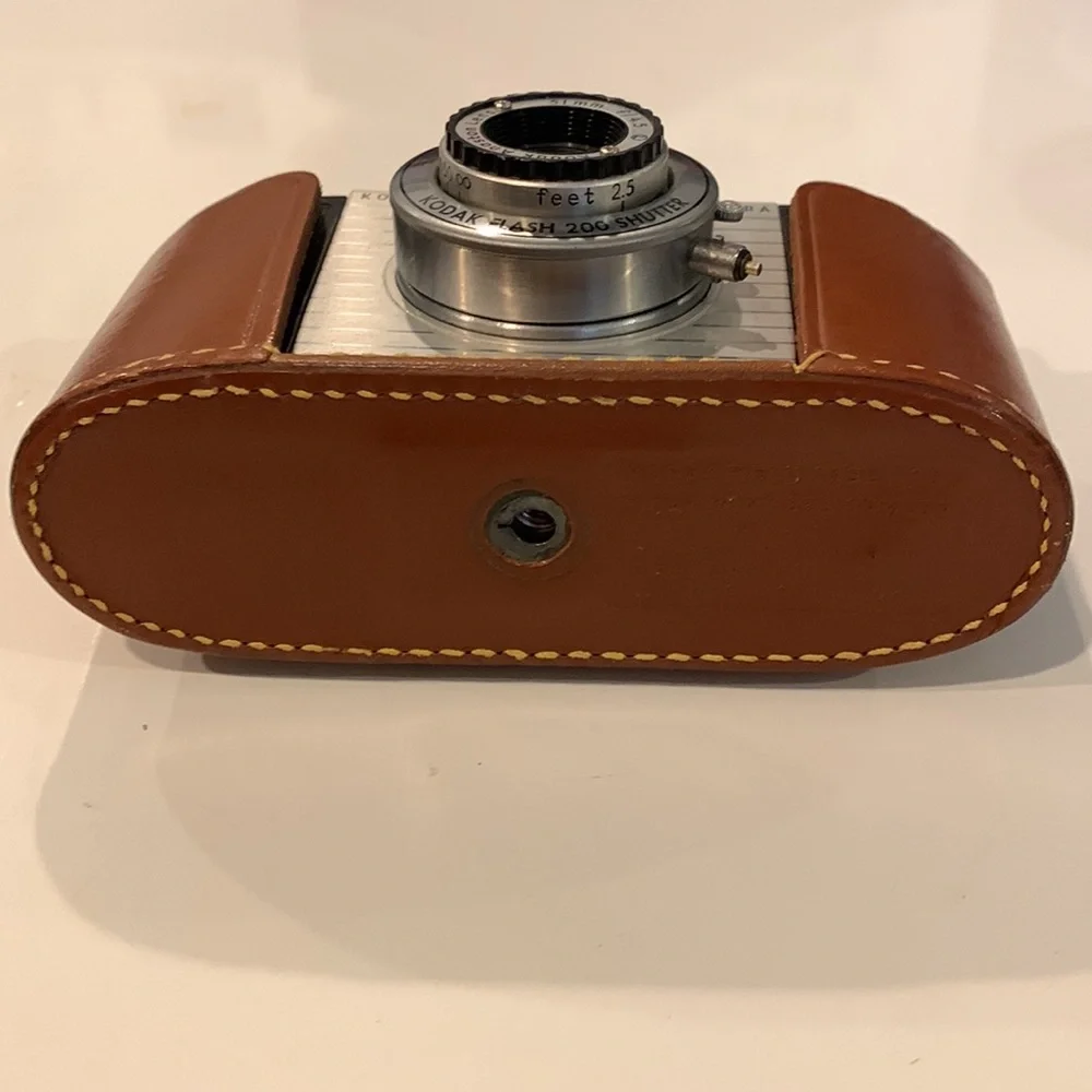 Kodak Pony 828 Camera with leather field case